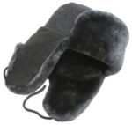 Army officer of the Russian Federation mouton ushanka hat. Current issue.