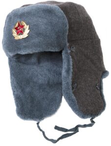 Soviet soldier Ushanka winter hat