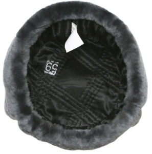 Army officer of the Russian Federation mouton ushanka hat. Current issue.